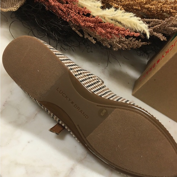 🍁”FALL” Plaid MaryJane LuckyBrand🥿 Flats 🍁C - Picture 6 of 6